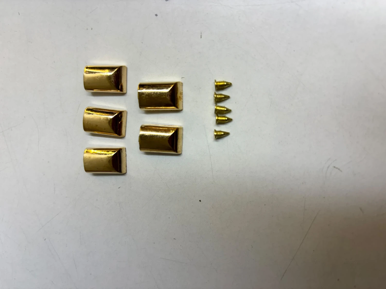 Zip (lock/stopper-regular)-luxury golden (pack of 5 piece)