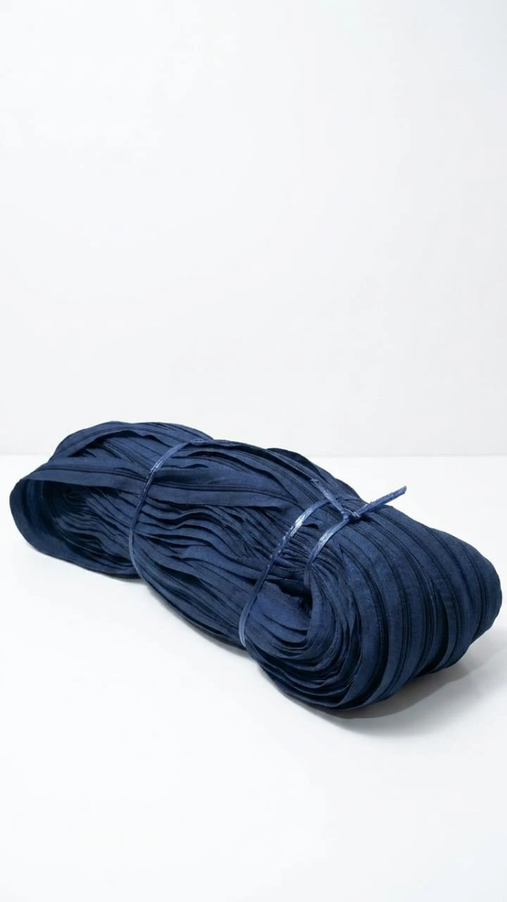 Zip (Chain-5 no.)- navy blue/dark blue (pack of 5 meter)