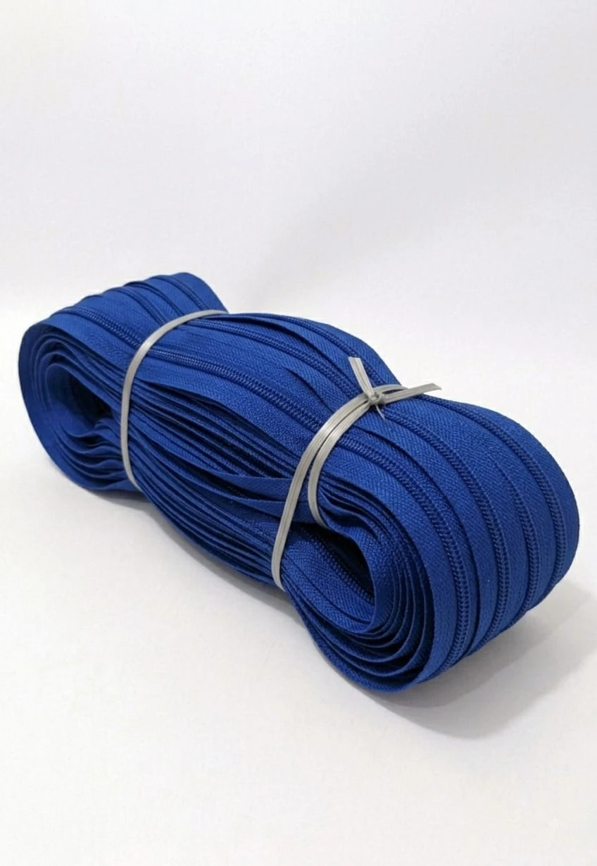 Zip (Chain-5 no.)- royal blue (pack of 5 meter)