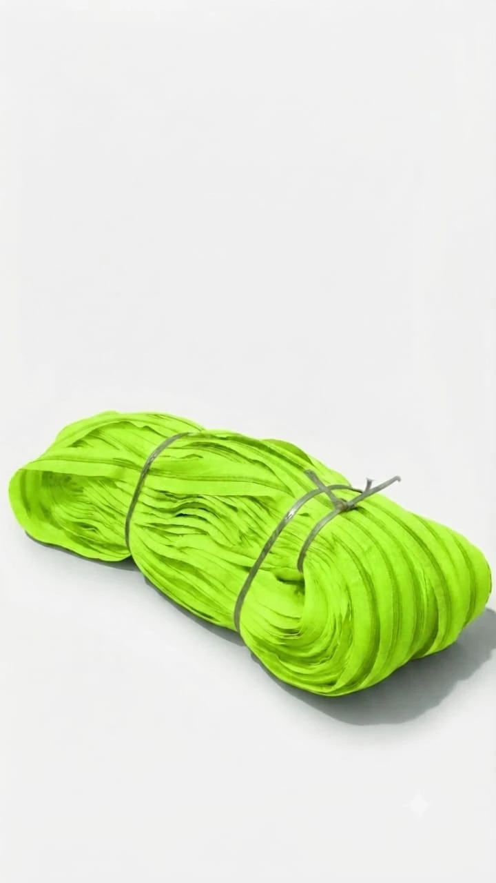 Zip (Chain-5 no.)- Bright green/lime green (pack of 5 meter)