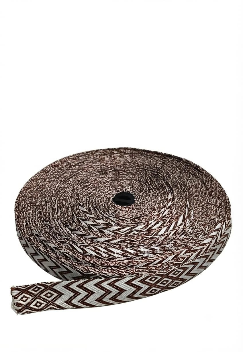 Belt (niwar strip- 1.5 inch)-  Mocha brown (pack of 5 meter)