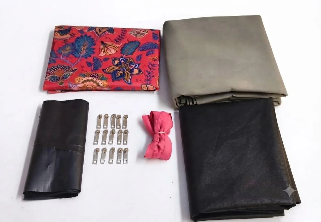 Pencil Pouch / Multipurpose Pouch Kit (Pack of 6 Items)