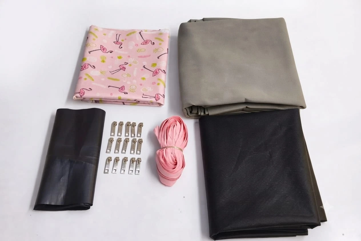 Pencil Pouch / Multipurpose Pouch Kit (Pack of 6 Items)