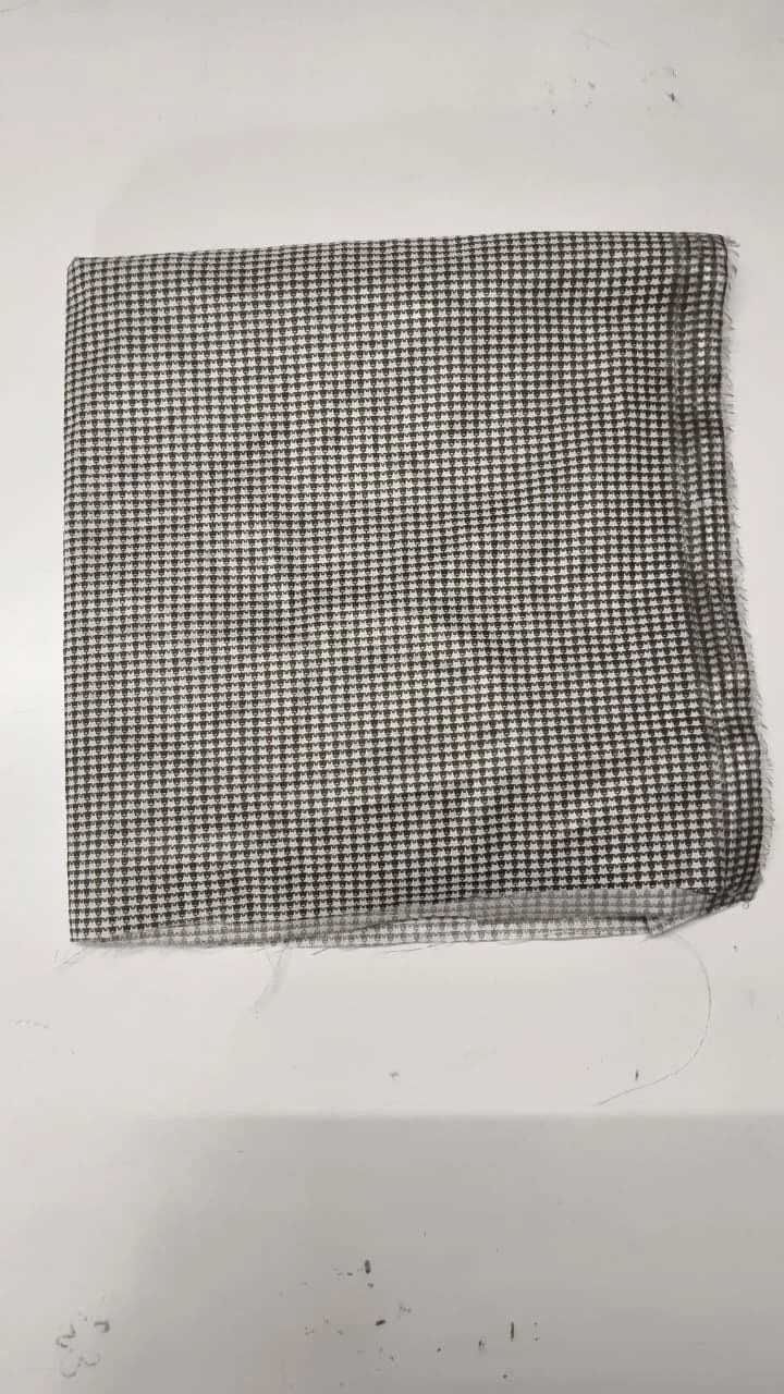 Water resistant Lining (65 inch pana-black & white color)-cheque print (1 meter)